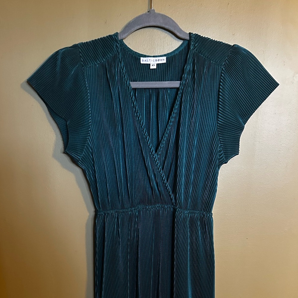 Baltic Born Athena Pleated Maxi Dress